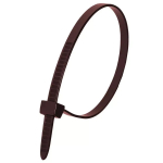 Isoleerlindid ja teibid // Kaablisidemed // Nylonowe opaski zaciskowe brązowe 4,8x300mm (100szt.)