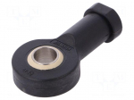 Ball joint | &Oslash;hole: 10mm | Thread: M10 | Mat: igumid G | Pitch: 1,25