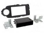 Radio frame | Toyota | 2 DIN | black