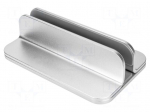 Stand | 10kg | silver | metal | 920x150x43mm | laptop,tablet