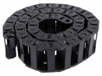 Cable chain | B15i | Bend.rad: 75mm | L: 1006mm | Int.height: 17mm
