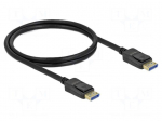 Cable | DisplayPort plug,both sides | DisplayPort 2.0 | Len: 1m