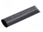Heat shrink sleeve | glued | 3.5: 1 | 33mm | L: 1m | black
