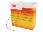 Heat shrink sleeve | glueless,thin walled | 3: 1 | 1.5mm | L: 12m | red