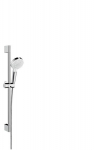 Hansgrohe Crometta shower system Chrome, White