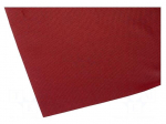 Acoustic cloth | 1400x700mm | dark red