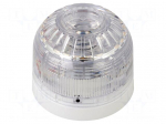 Signaller: lighting-sound | 17&divide;60VDC | siren,blinking light | LED