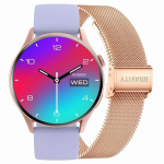 Smartwatch Gravity Strap + Bracelet GT11-7 / rose gold