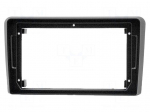 Radio frame | Audi | black | 9"