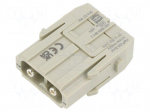 Connector: HDC | module | male | 40A | 600V | PIN: 2 | screw | -40&divide;125&deg;C