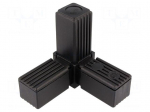 Mounting coupler | for profiles | Mat: polyamide | -30&divide;100&deg;C | I: 77mm