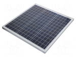 Photovoltaic cell | polycrystalline silicon | 540x510x25mm | 40W