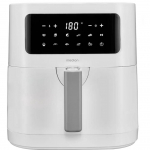 Medion hot air fryer Life MD 11740 E40 XL (white, 2,150 watts, basket 5.2 liters)