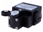 Limit switch | lever R 26,5mm, plastic roller &Oslash;18mm | NO + NC