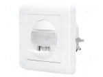 Motion sensor | flush mount,for wall mounting | 230VAC | IP20 | 9m