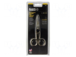 Scissors | for electricians | Tool length: 133mm | steel | steel