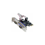 Longshine kontroller PCIe 2x seriaalne 1x paralleelne (RS232C) jaem&uuml;&uuml;k