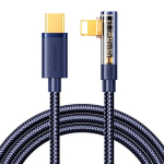 Joyroom m&auml;ngukaabel Lightning (nurkkaabel) - Type-C (sirge) kaabel 20W, 480mb/s, 1.2m, Blue (S-CL020A6)
