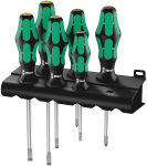 Wera kruvikeerajate komplekt Plus Lasertip + hoidik 6-osaline 334/6