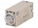 Timer | 0,5&divide;10s | DPDT | 250VAC/5A | 24VDC | socket | -10&divide;50&deg;C | PIN: 8