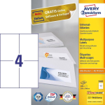 Avery Zweckform, Avery kleebised 105 x 148mm, A4 (3483)