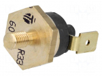 Sensor: thermostat | Output conf: NC | 60&deg;C | 16A | 250VAC | &plusmn;15&deg;C