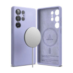 Ringke Galaxy S25 Ultra silikoonist magnetkaitse Lavender