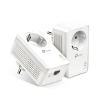 Toiteadapter powerline TP-Link TP-Link TL-PA7017PKIT l&auml;biv powerline komplekt v5.0 (P/N:0162500652) (AV1000,1xGbE, HomePlug AV2)