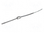 Sensor: temperature | thermocouple K | Insulation: fiberglass | cl.1