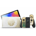 Nintendo Switch OLED mudel Zelda: Tears of the Kingdom piiratud v&auml;ljaanne Gold/ White EU