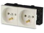 Gniazdo 2M elektryczne podw&oacute;jne