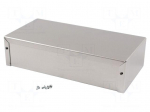 Enclosure: multipurpose | X: 102mm | Y: 203mm | Z: 51mm | 1411 | aluminium