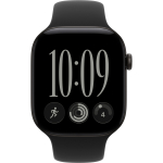 Apple Watch S12 Alu 46mm Black Sport Arm. black M/L