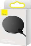 Adapter Baseus  Baseus Digital LED Induction charger 1x USB-A 2 A (BSU3185BLK)