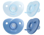 Another product Philips  Philips Avent Soothie silikona maneklitis ar silikona vairogu  0-6M  2 gab.