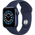 Smart watches Apple Watch Series 6 GPS, 40mm Aluminium Case with Deep navy Sport Band Blue