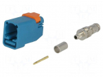 Plug | FAKRA II SMB | female | straight | RG174,RG316 | crimped