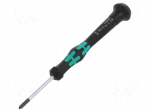 Screwdriver | Phillips | precision | PH0 | Series: Kraftform Micro