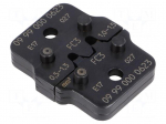 Crimping jaws | FC3 contacts | 0.5&divide;1.5mm2