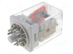 Relay: electromagnetic | 3PDT | Ucoil: 24VDC | 10A | max.250VAC | PIN: 11