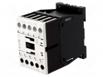 Contactor: 3-pole | NO x3 | Auxiliary contacts: NC | 24VAC | 9A | DILM9