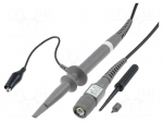 Probe: for oscilloscope | &le;100MHz | 100: 1 | 2000V | 1.2m