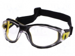 Safety goggles | Lens: transparent | Classes: 1