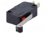 Microswitch SNAP ACTION | with lever (with roller) | SPDT | Pos: 2