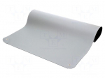 Bench mat | ESD | 600x1200mm | Thk: 2mm | grey (bright)