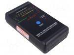 Meter: ESD surface resistivity tester | R range: 10^4&divide;10^12&Omega;