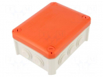Enclosure: junction box | X: 116mm | Y: 150mm | Z: 67mm | IP66 | T 100