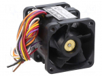 Fan: DC | axial | 12VDC | 40x40x48mm | 55.2m3/h | 64dBA | ball | 17500rpm
