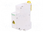 LED indicator | 110&divide;230VAC | for DIN rail mounting | Colour: yellow