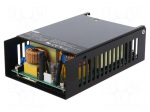Power supply: switching | open | 390/500W | 80&divide;264VDC | 80&divide;264VAC